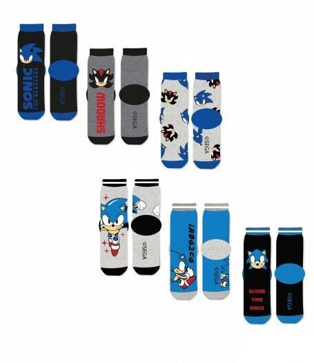 Sonic The Hedgehog Socks - Ten Tiny Toes Socks