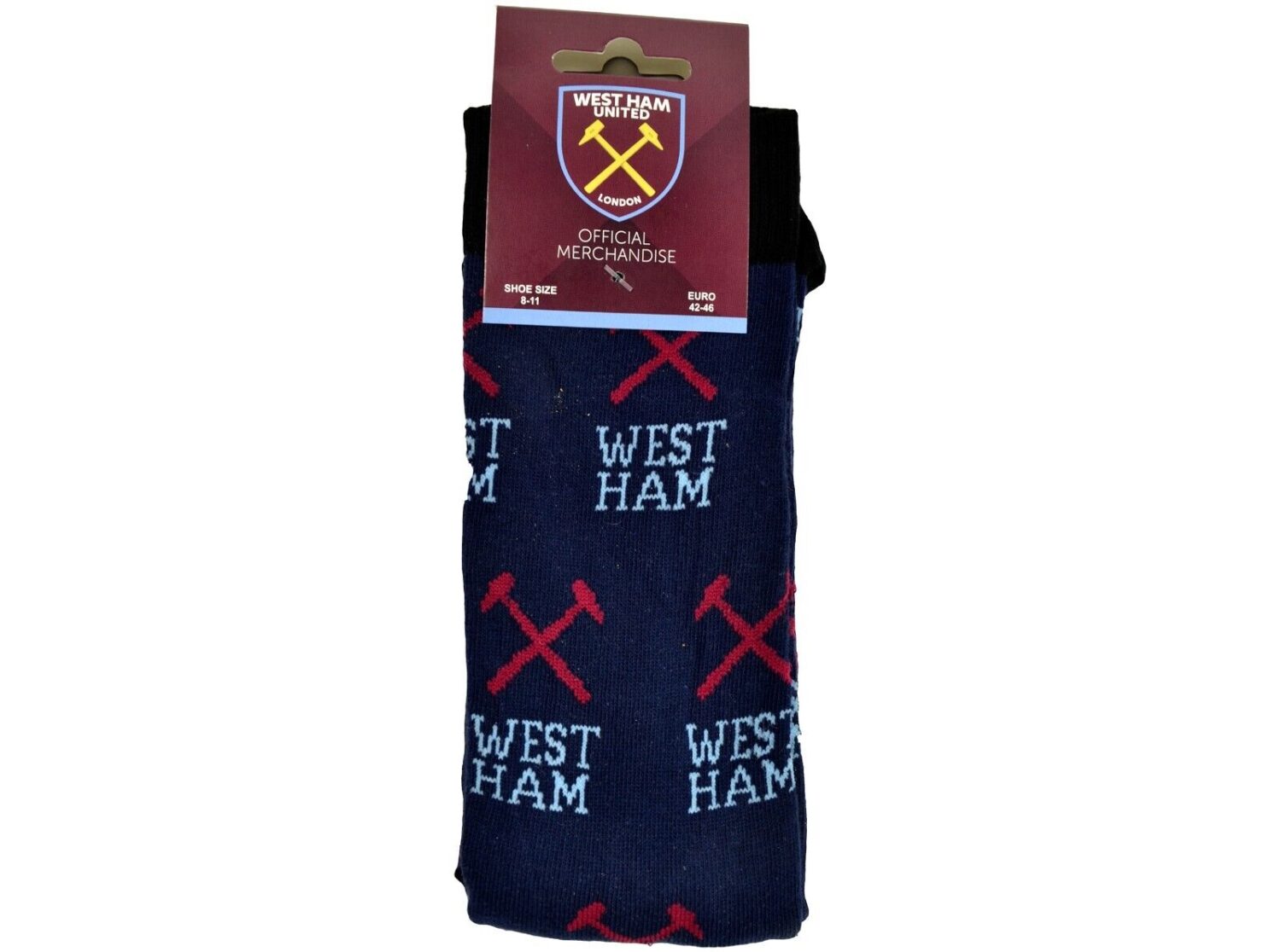 Mens West Ham Crest SocksTen Tiny Toes Socks