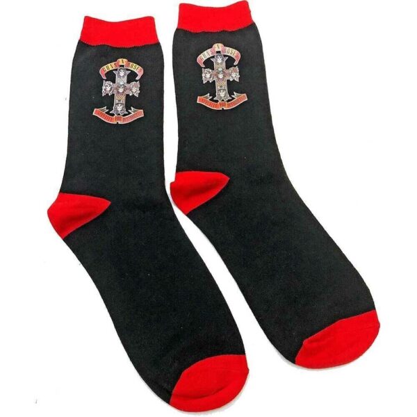 Guns N Roses Appetite Socks- Ten Tiny toes Socks