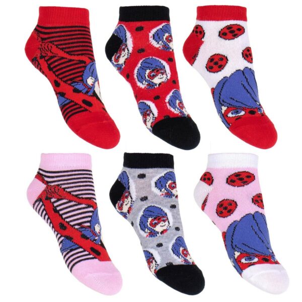 Miraculous Ladybug Trainer Socks - Ten Tiny Toe Socks
