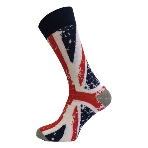 Union Jack Socks Mens - Ten Tiny Toes Socks