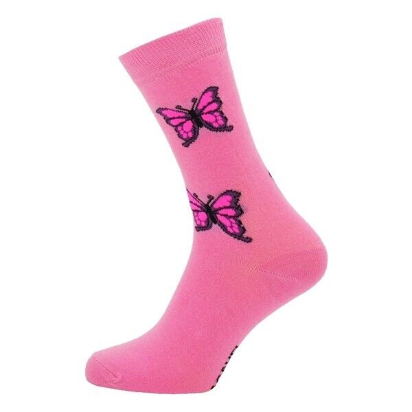 Butterfly Pink Socks - Ten Tiny Toes Socks