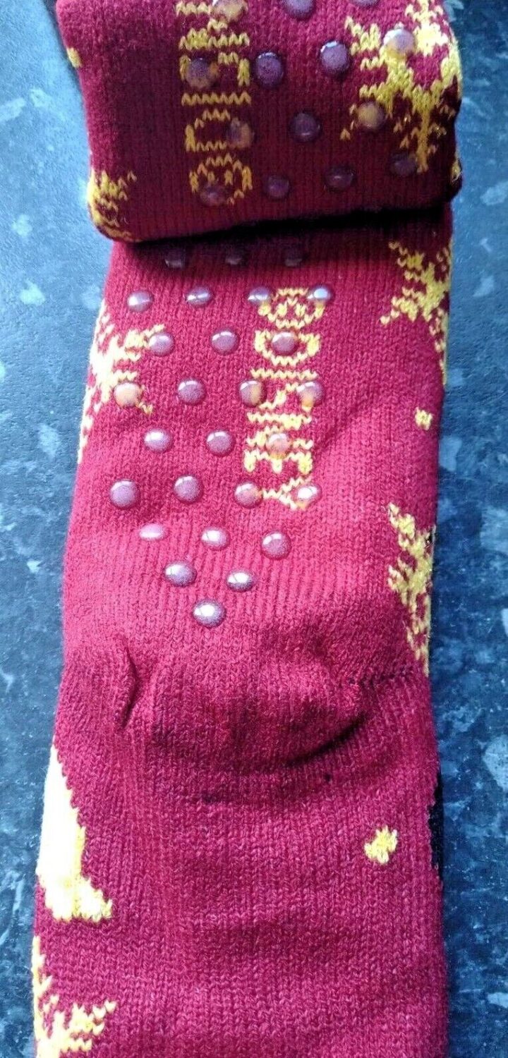 Dinsey Minnie Mouse Christmas Gripper Socks - Ten Tiny Toes Socks