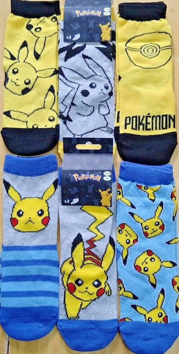 Pokemon Socks Boys - Ten Tiny Toes Socks