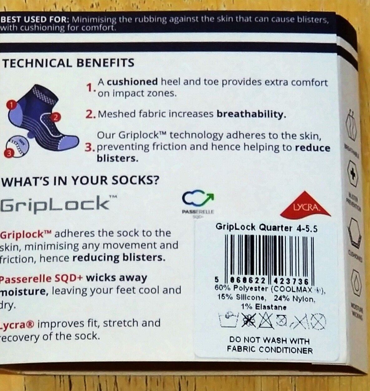 Griplock Running Socks- Ten Tiny Toes Socks