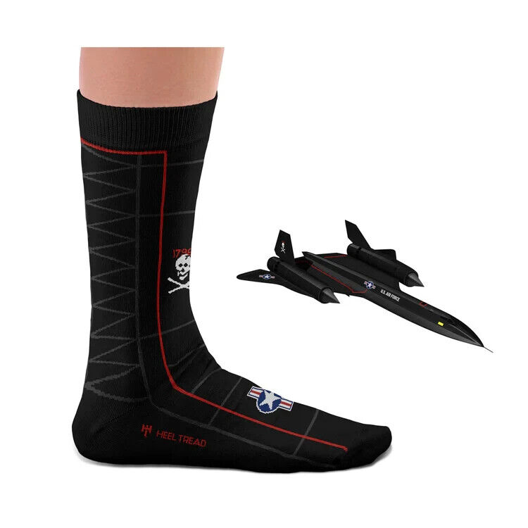 USAF SR-71 Blackbird Socks - Ten Tiny Toes Socks