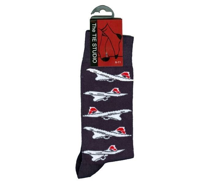 Concorde Aeroplane Socks - Ten Tiny Toes Socks