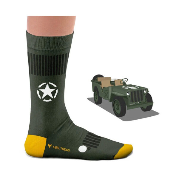 Willys Jeep Socks - Ten Tiny Toes Socks