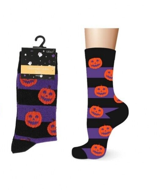 Halloween Socks Ladies Bats - Ten Tiny Toes Socks