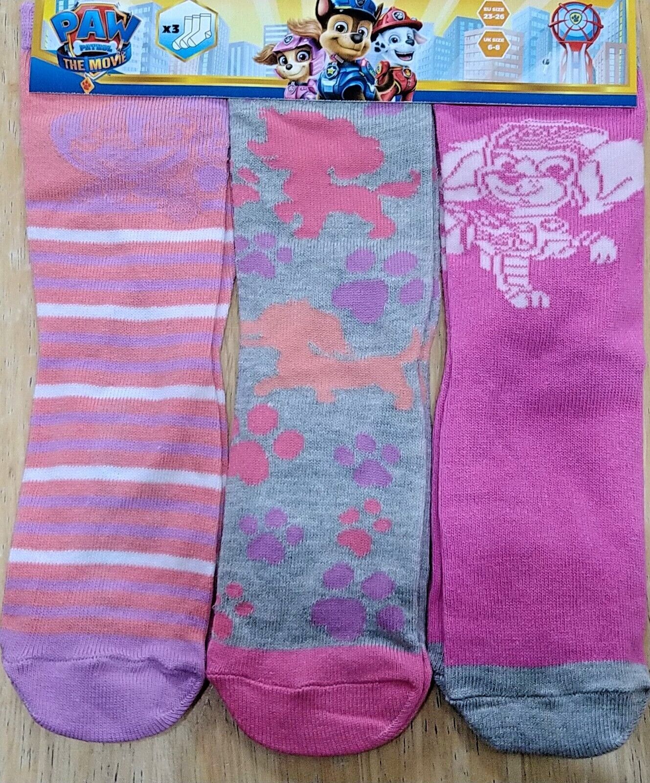 Paw Patrol Girls Socks - Skye - Ten Tiny Toes Socks