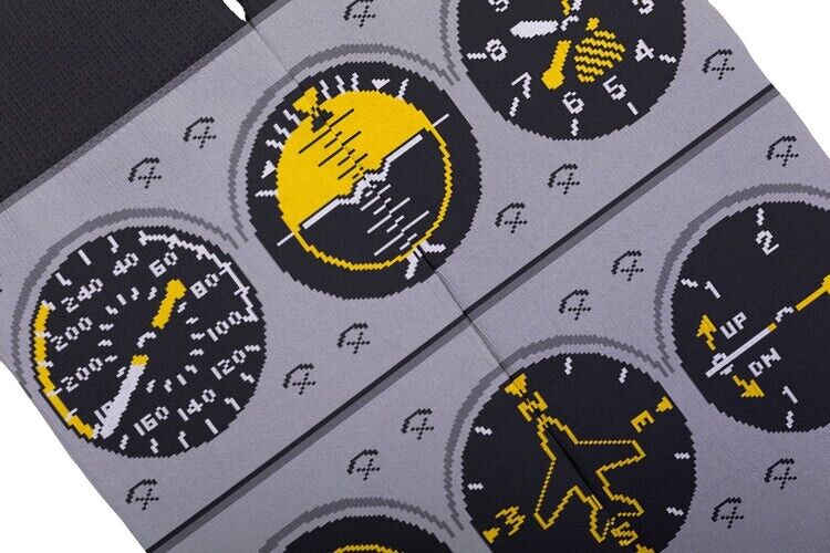 Aircraft Instruments Socks - Ten Tiny Toes Socks