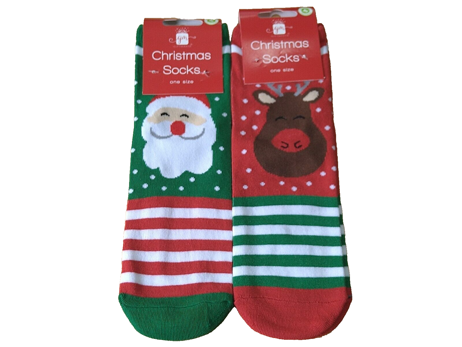 Ladies Christmas Rudolph Socks -Ten Tiny Toes Socks