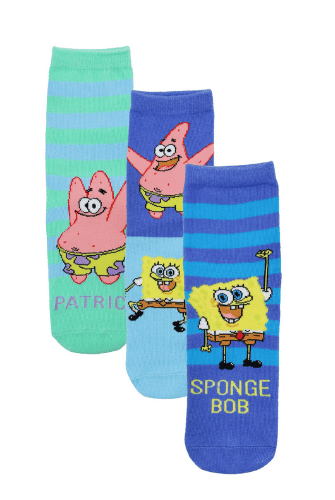 Sponge Bob Socks - Ten Tiny Toes Socks