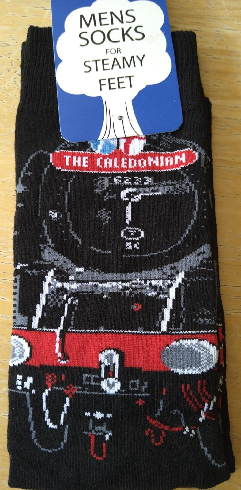 Caledonian Steam Train socks- Ten Tiny Toes Socks