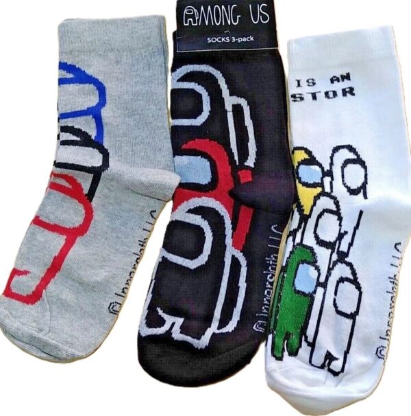 among us socks - Ten tiny Toes Socks