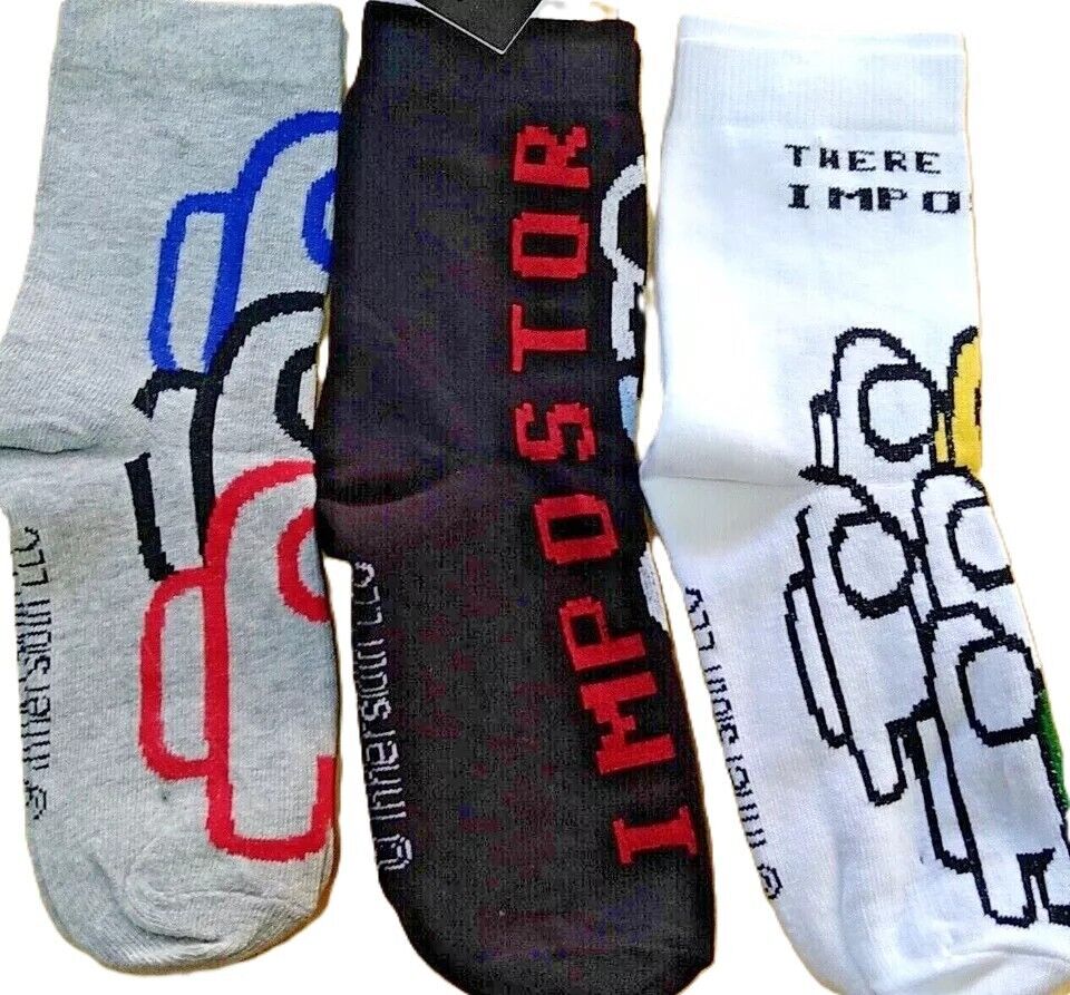 among us socks - Ten tiny Toes Socks