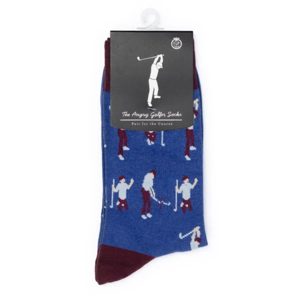 Angry Golfer Socks - Ten Tiny toes Socks