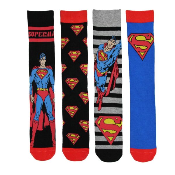 Superman Mens Socks - Ten Tiny Toes Socks