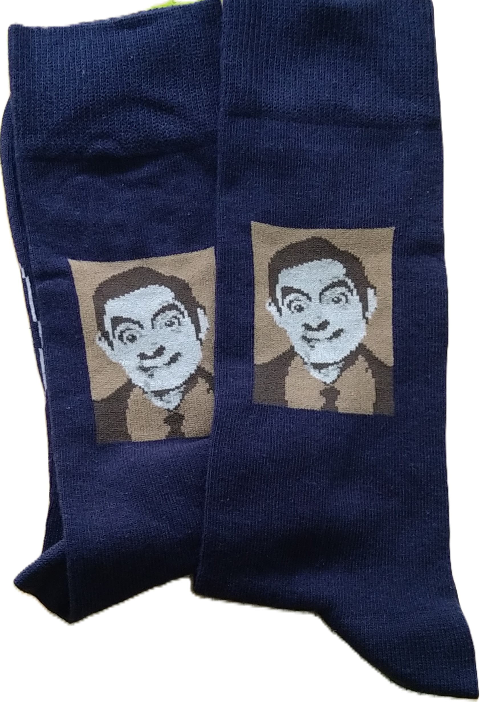 Mr Bean Photo Socks - Ten Tiny Toes Socks
