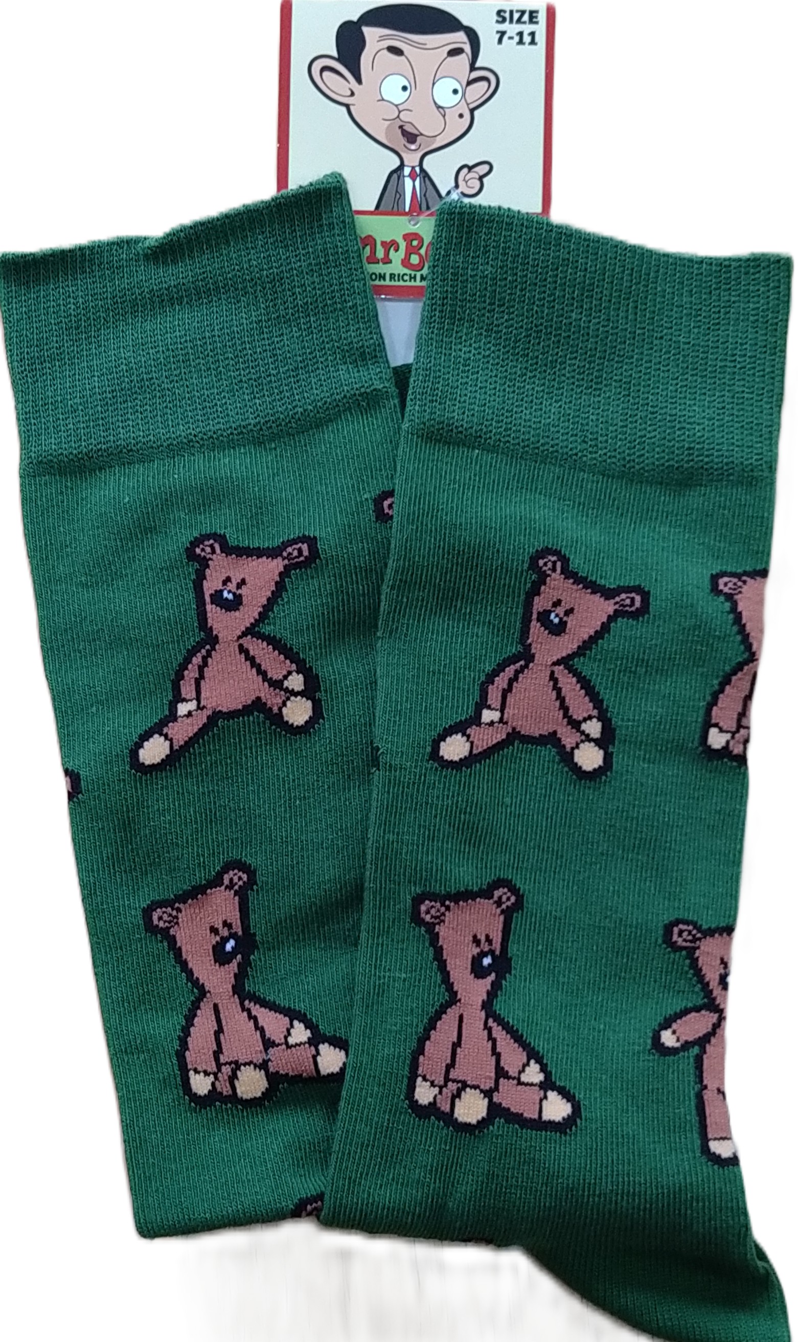 Mr Bean Teddy Socks - Ten Tiny Toes Socks