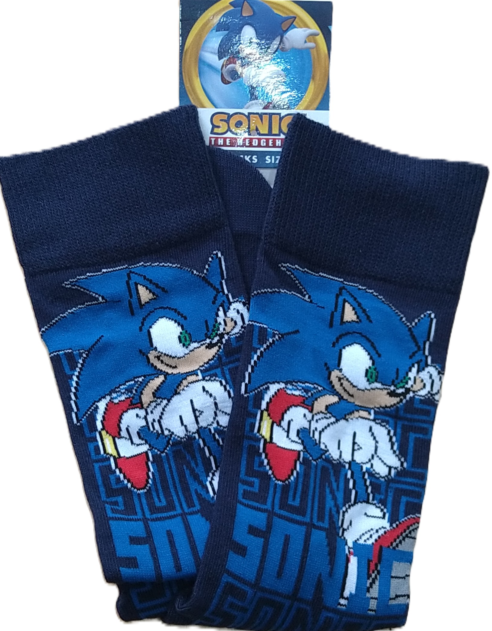 Sonic the Hedgehog Mens Socks - Ten Tiny Toes Socks