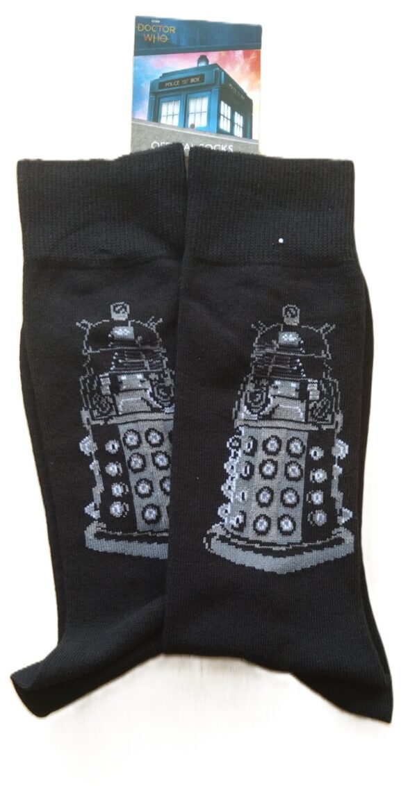 Dr Who Dalek Socks - Ten Tiny Toes Socks