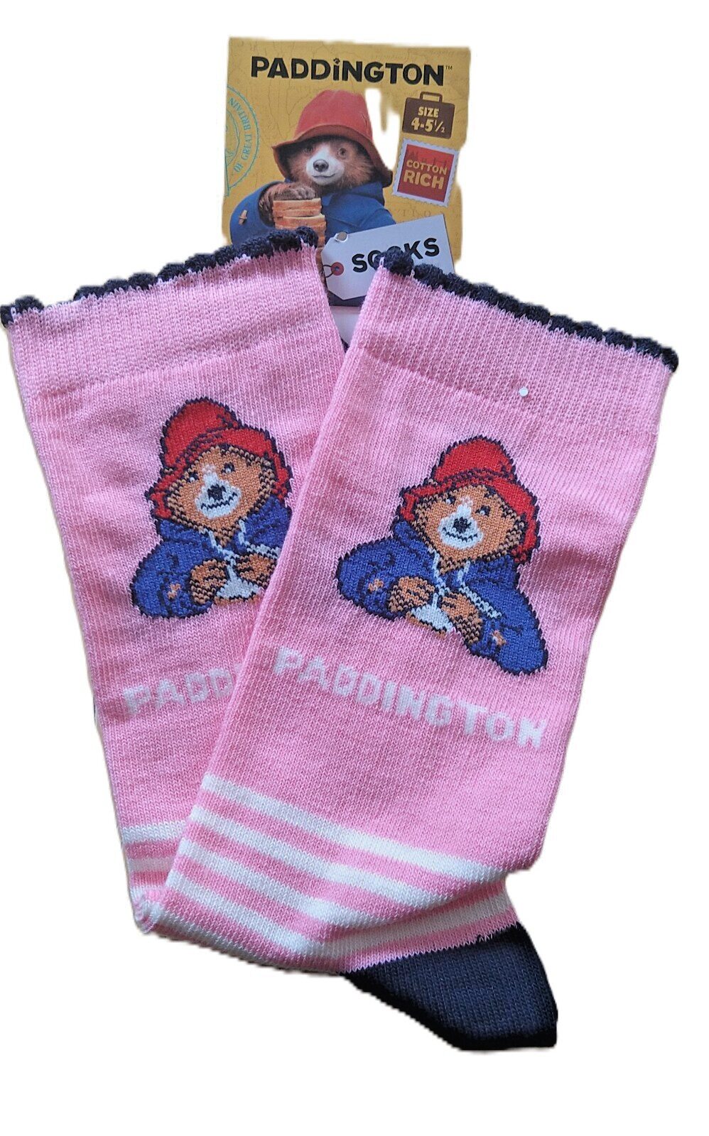 Paddington Bear Girls Socks - Ten Tiny Toes Socks