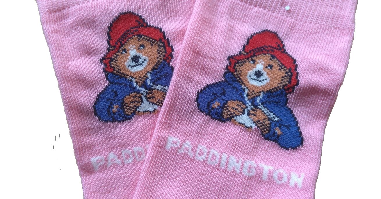 Paddington Bear Girls Socks - Ten Tiny Toes Socks
