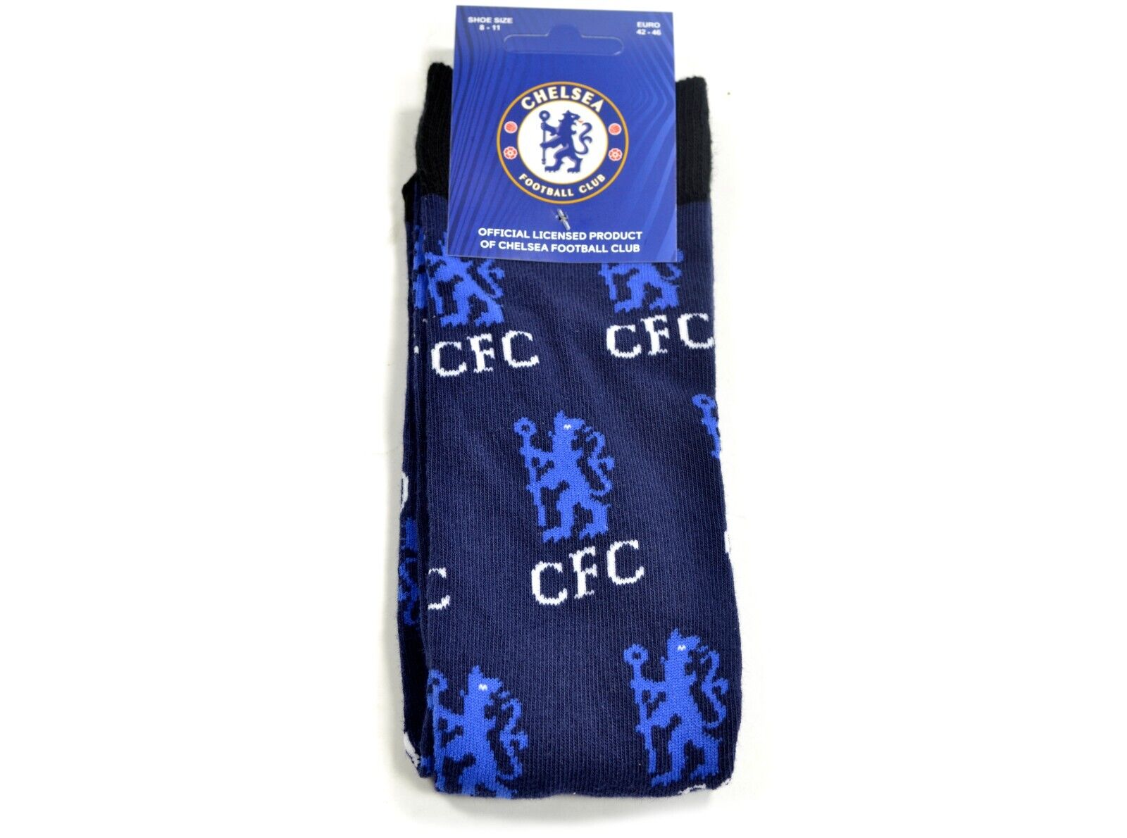 Chelsea Socks Official Football Club Crest Mens 8-11 UK CFC | eBay UK