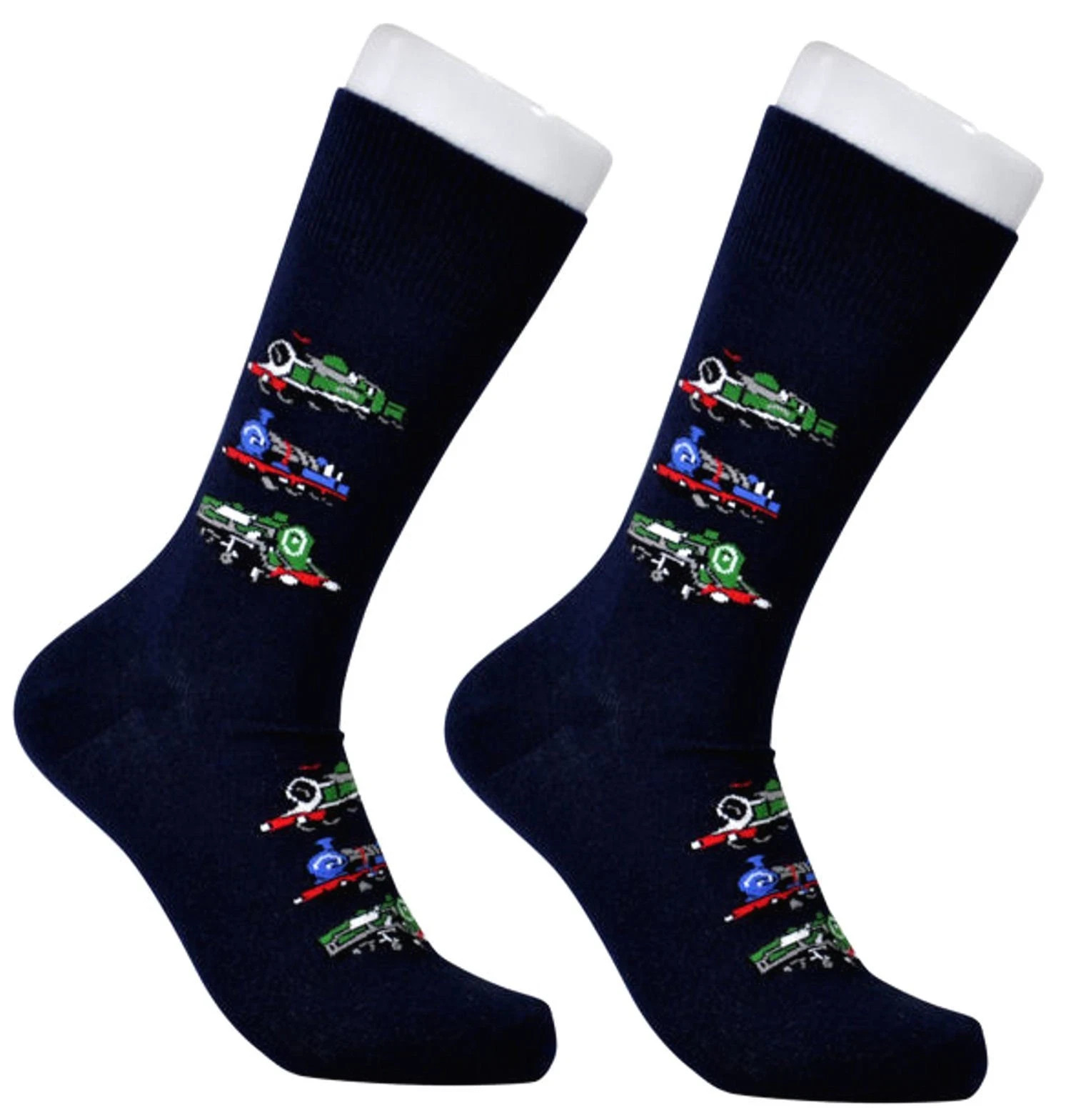 British steam trains socks - Ten Tiny Toes Socks