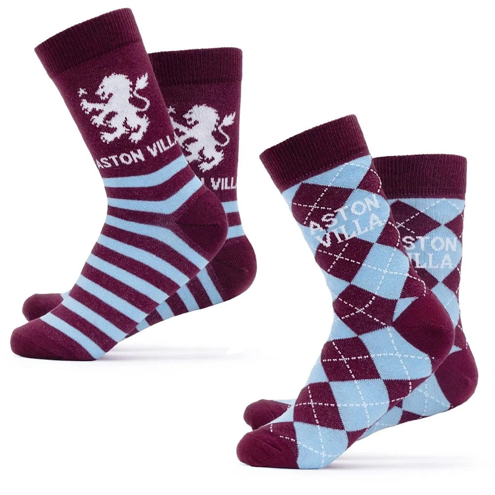 Aston Villa FC Socks - Ten Tiny Toes Socks