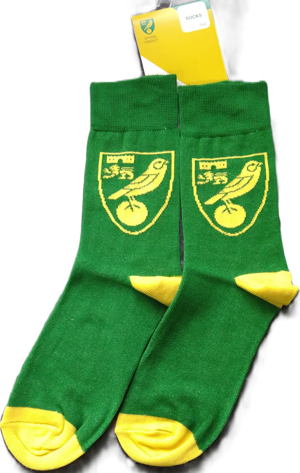 Norwich FC Socks - Ten Tiny Toes Socks