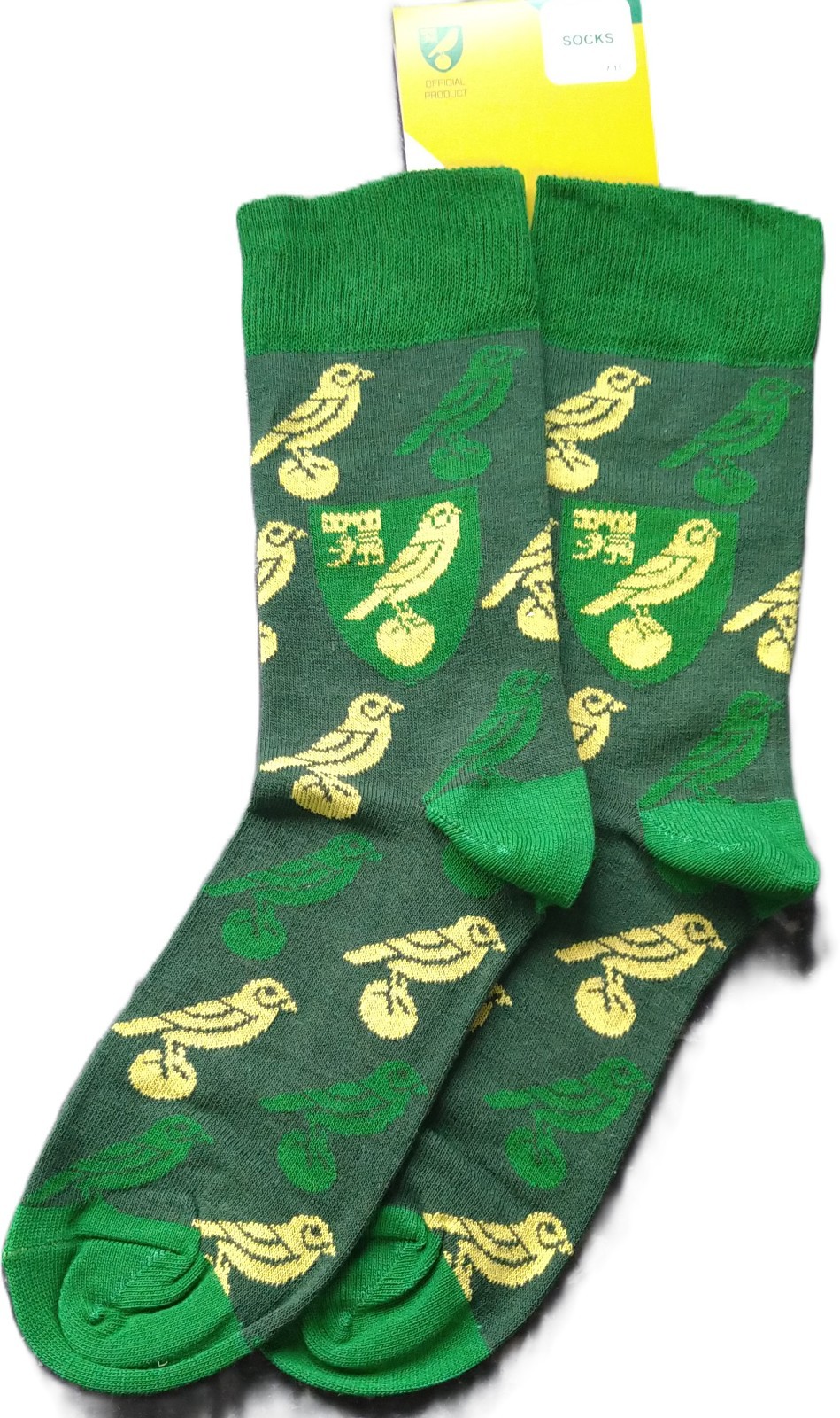 Norwich FC Socks - Ten Tiny Toes Socks