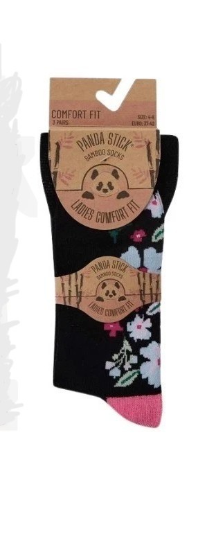 Ladies Bamboo Socks 3 Pack - Ten Tiny Tiny Toes