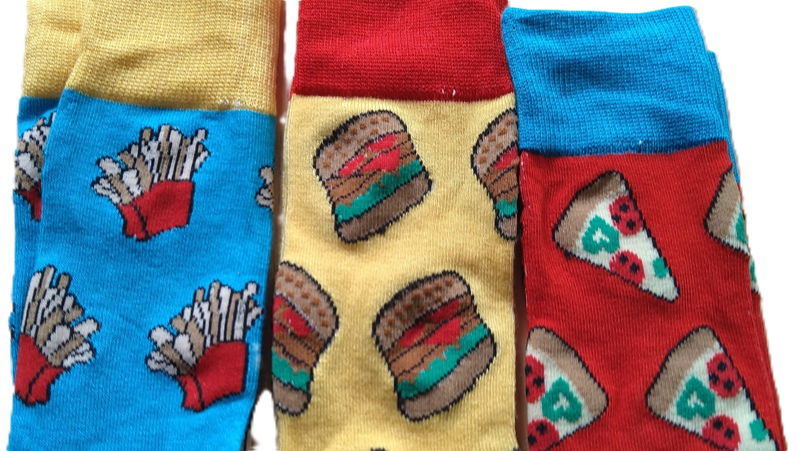 mens pizza cars socks - Ten Tiny Toes Socks