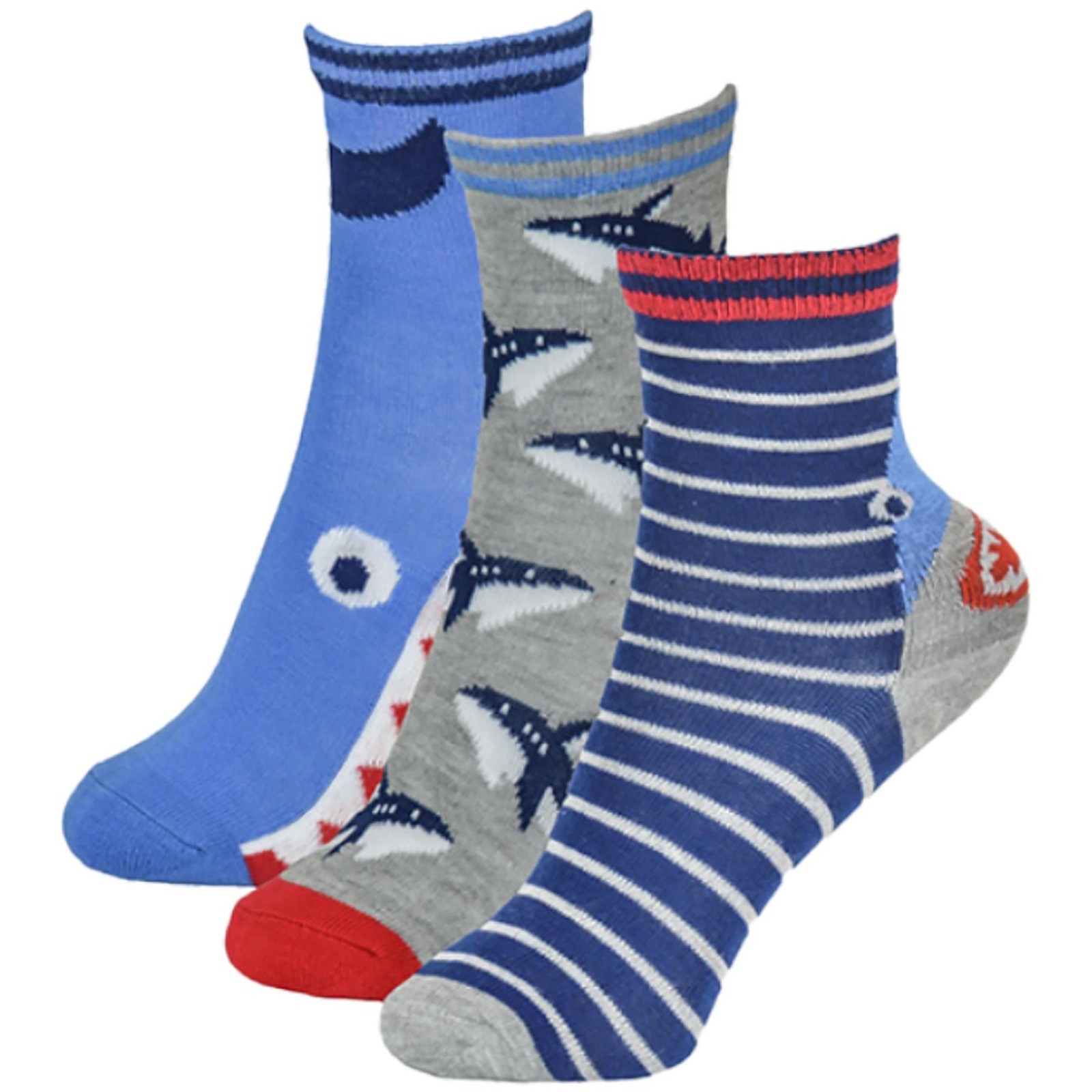 Boys Bamboo Socks 3 Pack - Ten Tiny Toes Socks
