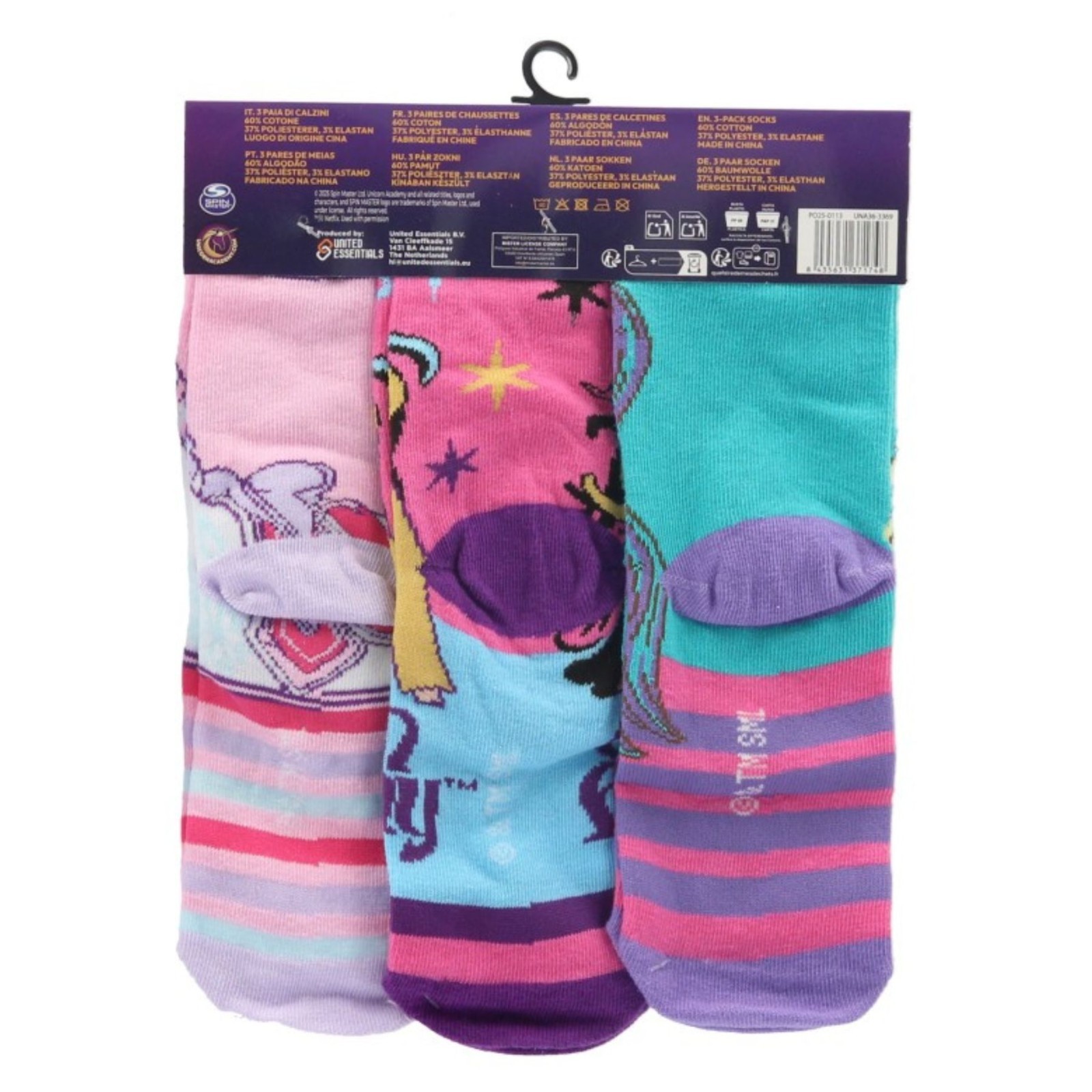 Unicorn Academy Socks - Ten Tiny Toes Socks