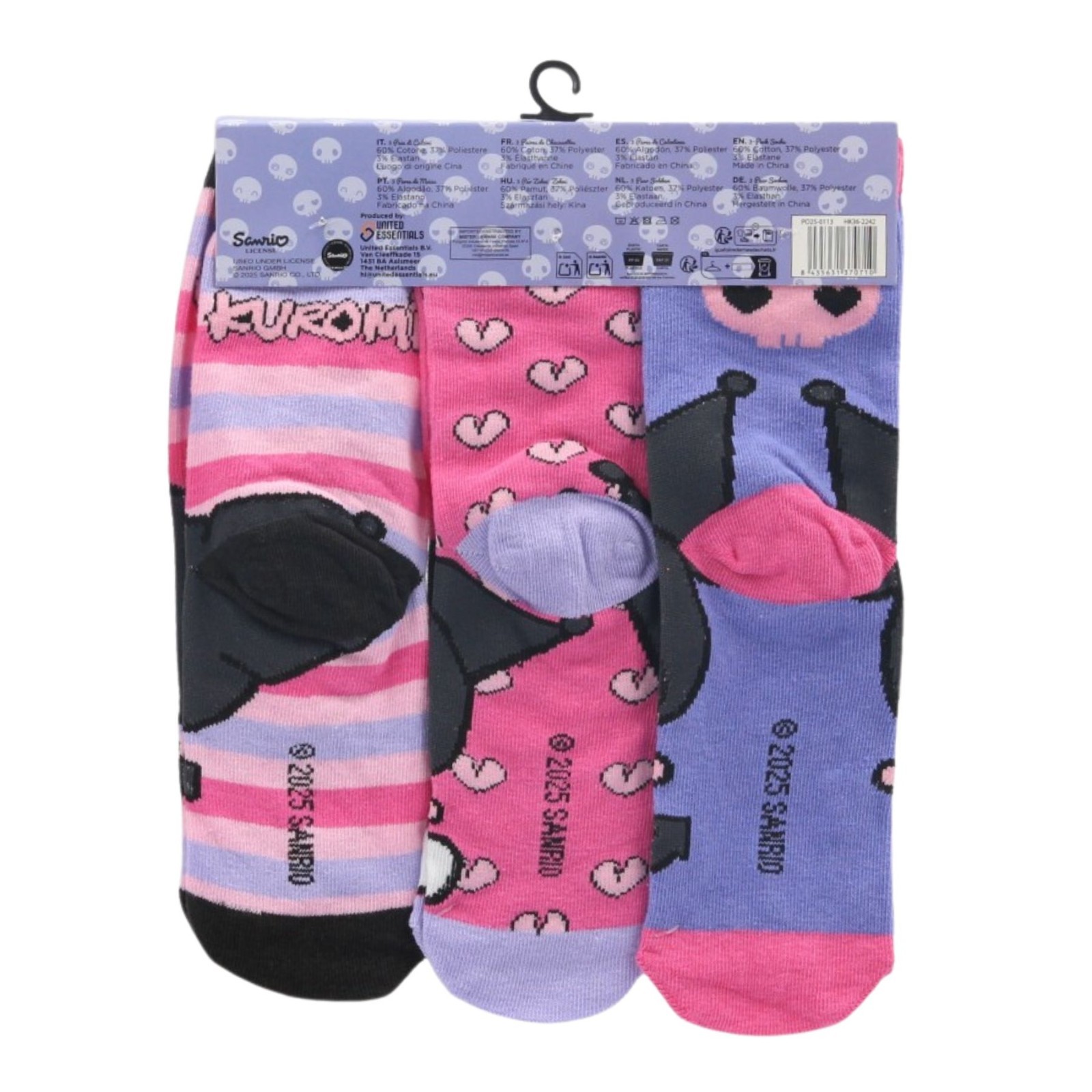 Kuromi Socks - Ten Tiny Toes socks
