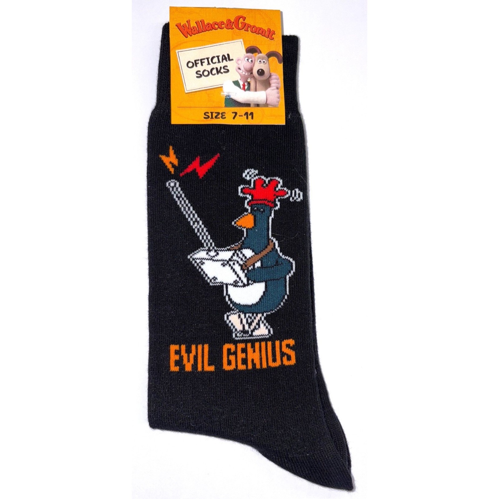 Wallace and Gromit Socks Feathers - Ten Tiny Toes socks