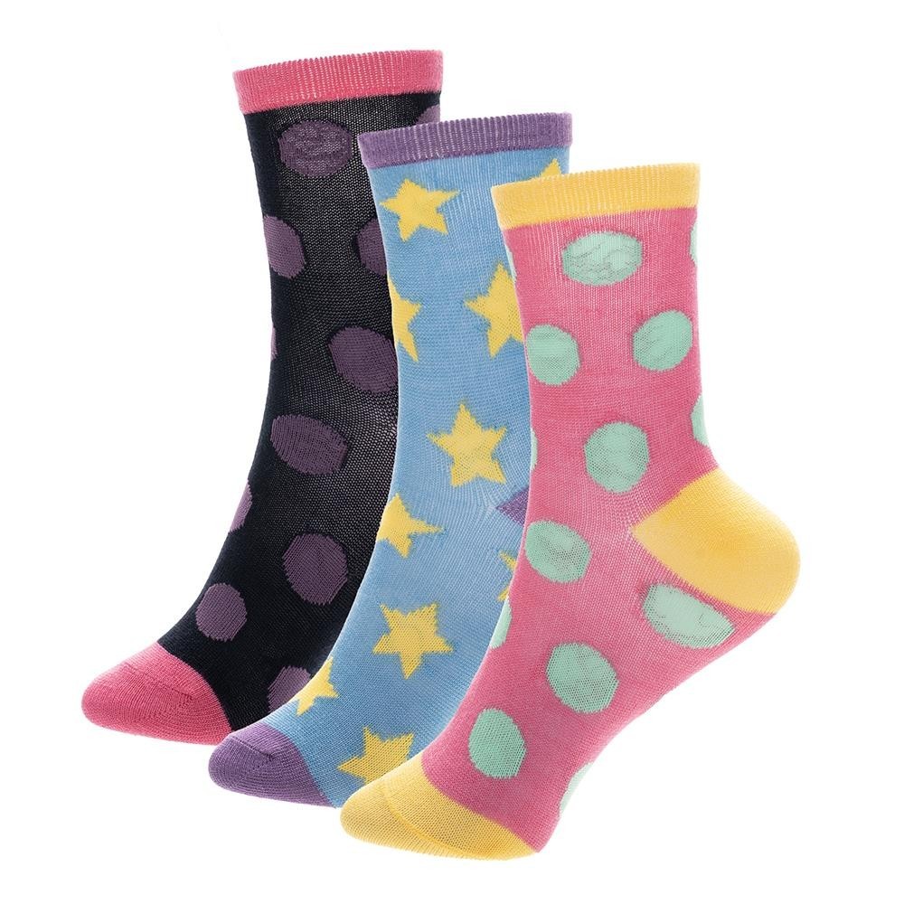 Girls Stars Butterflies Socks - Ten Tiny Toes Socks