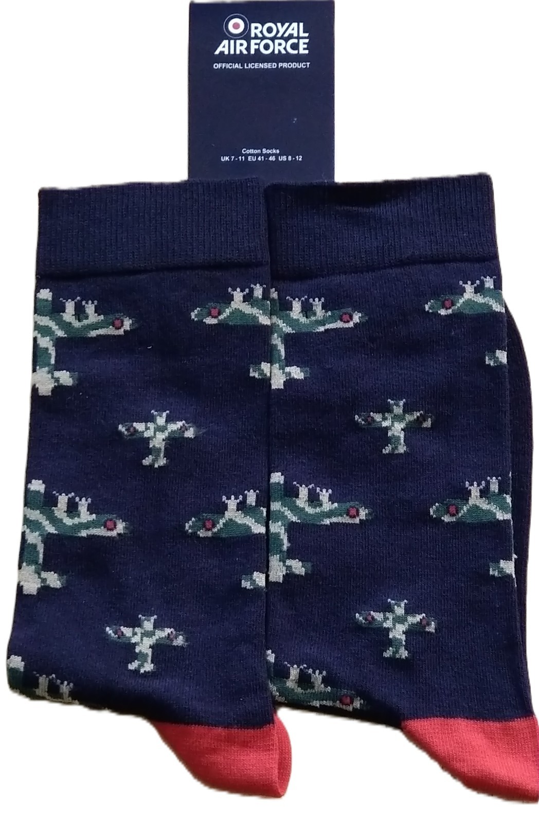 Lancaster Bomber socks - Ten Tiny Toes socks
