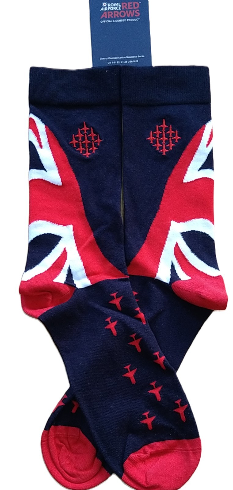 Red Arrows Socks 9 Tailfin - Ten Tiny Toes Socks
