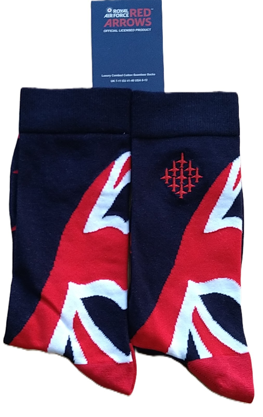 Red Arrows Socks 9 Tailfin - Ten Tiny Toes Socks