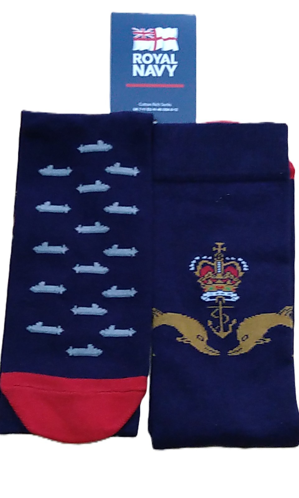 Royal Navy SubMariners Socks - Ten Tiny Toes socks