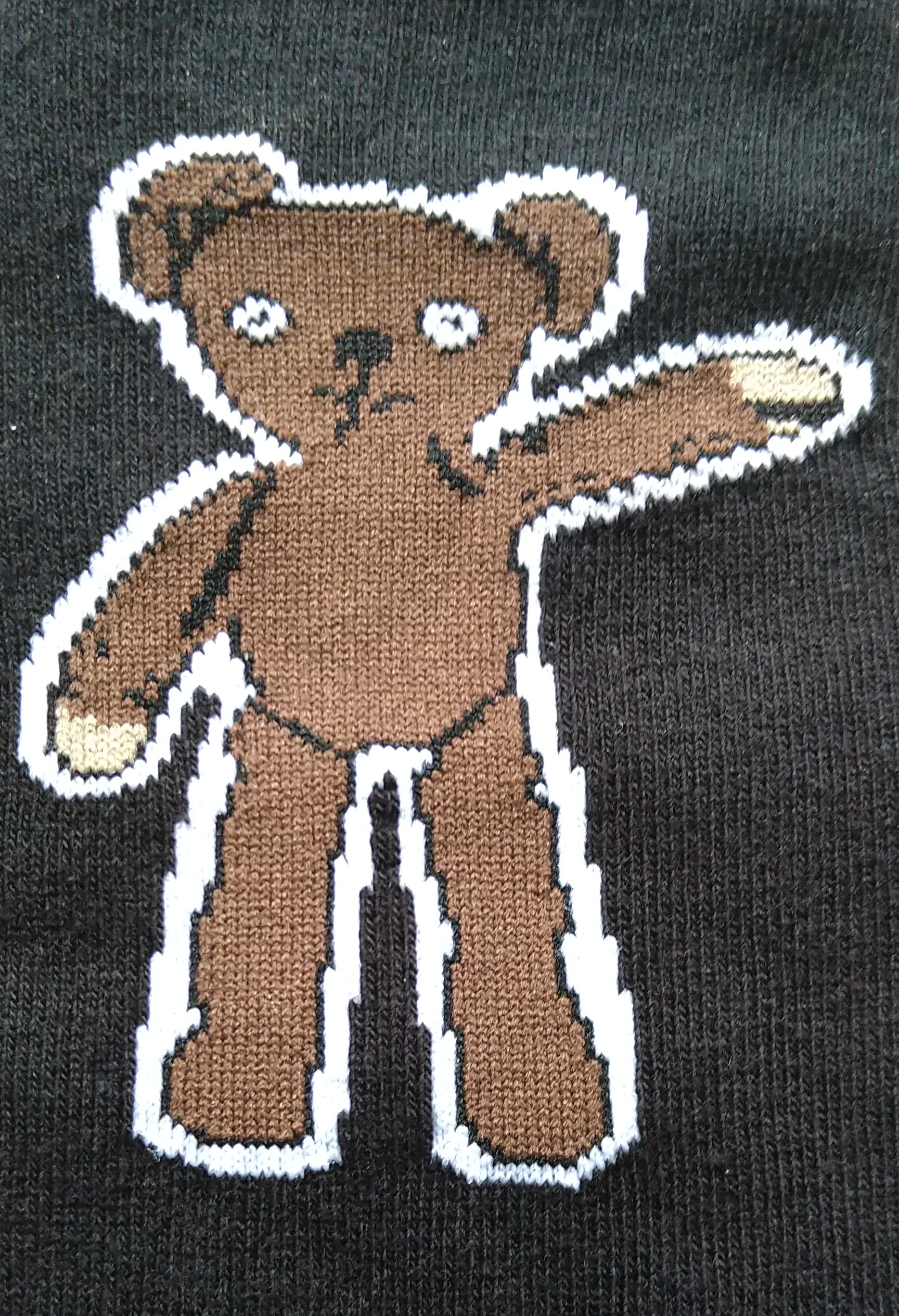 Mr Bean Teddy Socks - Ten Tiny Toes Socks