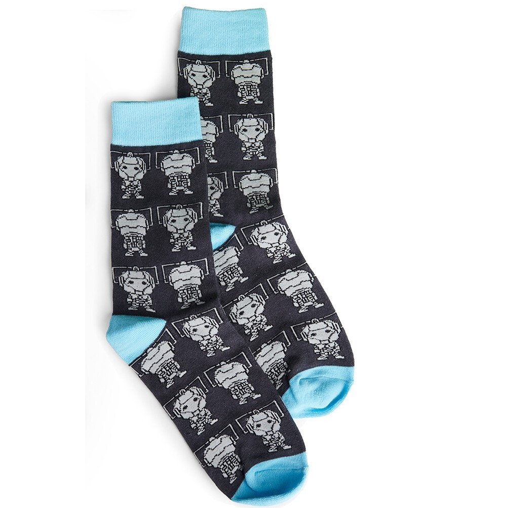Dr Who Cybermen Socks - Ten Tiny Toes Socks
