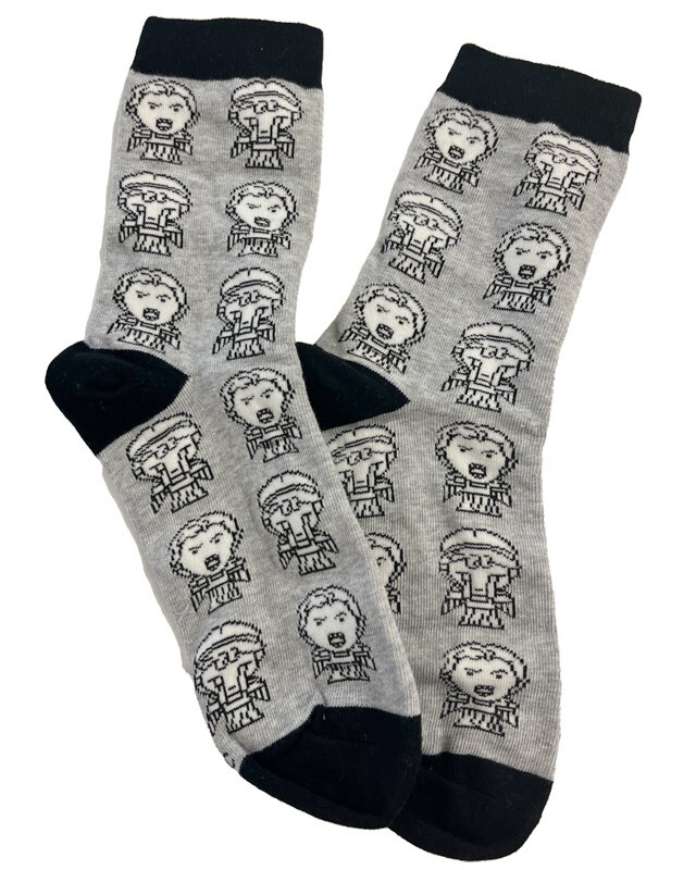 Dr Who Weeping Angel Socks - Ten Tiny Toes Socks