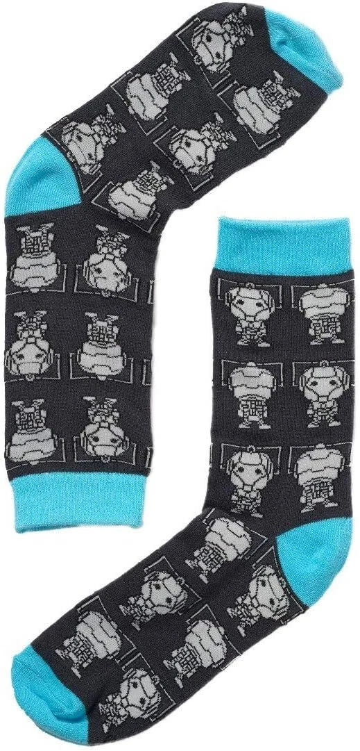 Dr Who Cybermen Socks - Ten Tiny Toes Socks