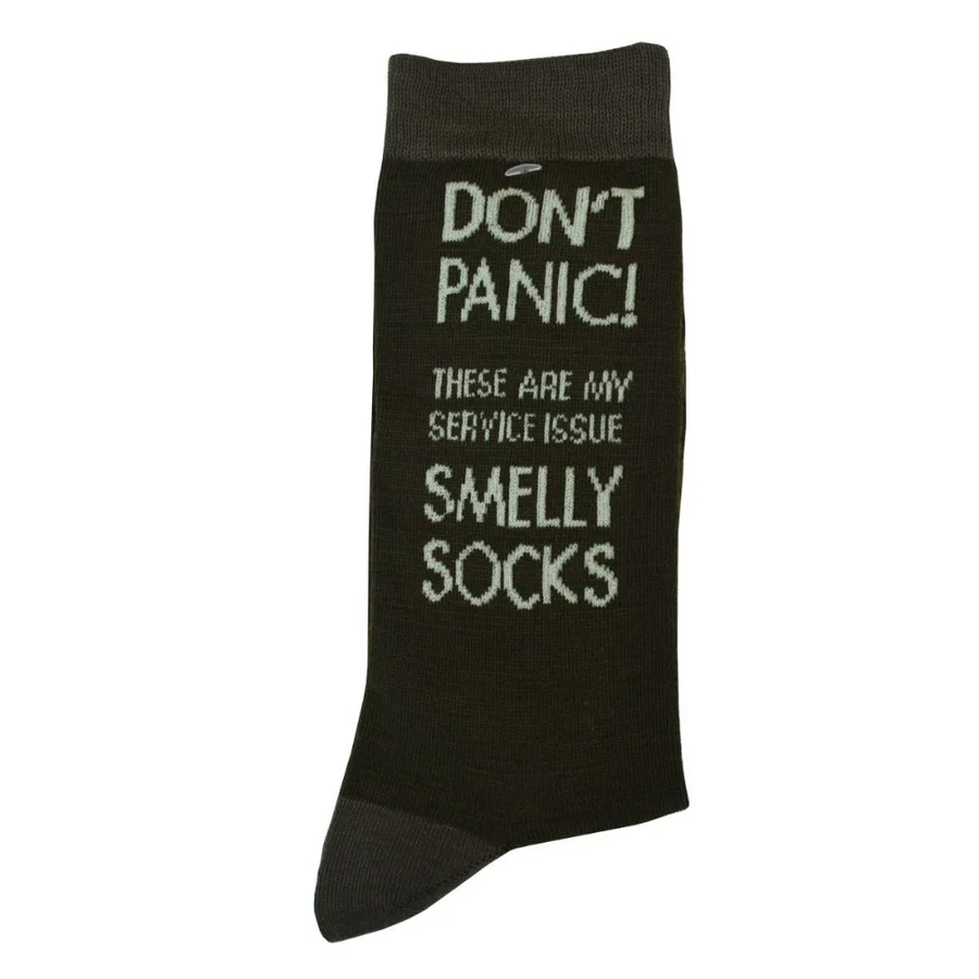 Dads Army Dont Panic Socks - Ten Tiny Toes Socks