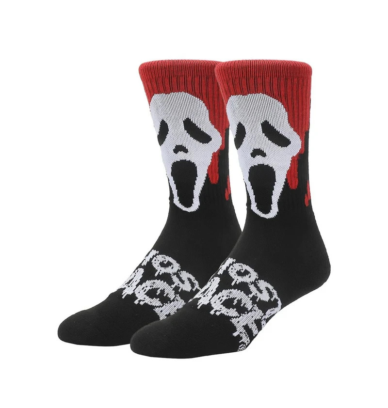 Ghostface Scream Socks - Ten Tiny Toes Socks